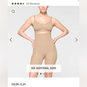 SKIMS Seamless Sculpt High Waist Above the Knee Short Shapewear